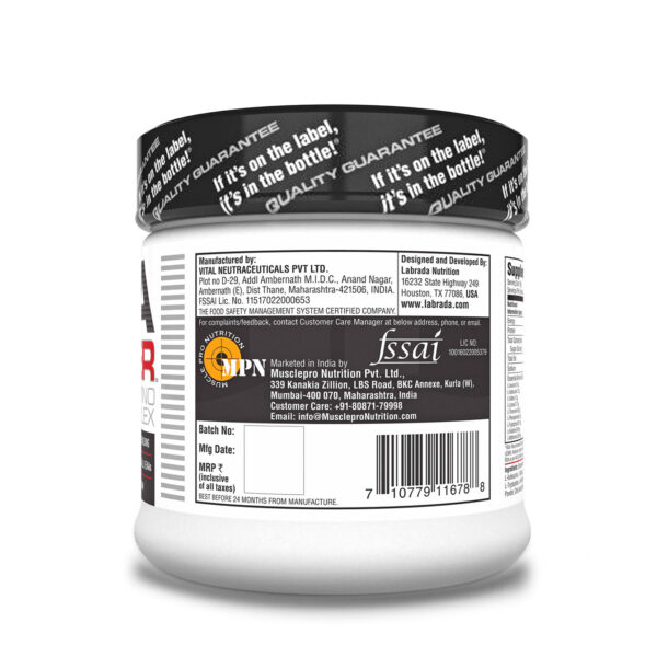 EAA POWER Essential Amino Acid Complex (6.56g EAAs, Muscle Building, Vegan, 30 Servings) - 300g - Image 5