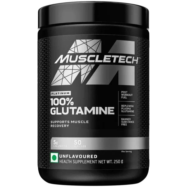 Muscletech™ Platinum 100% Glutamine Post-workout, Glutamine Supplements, Recovery
