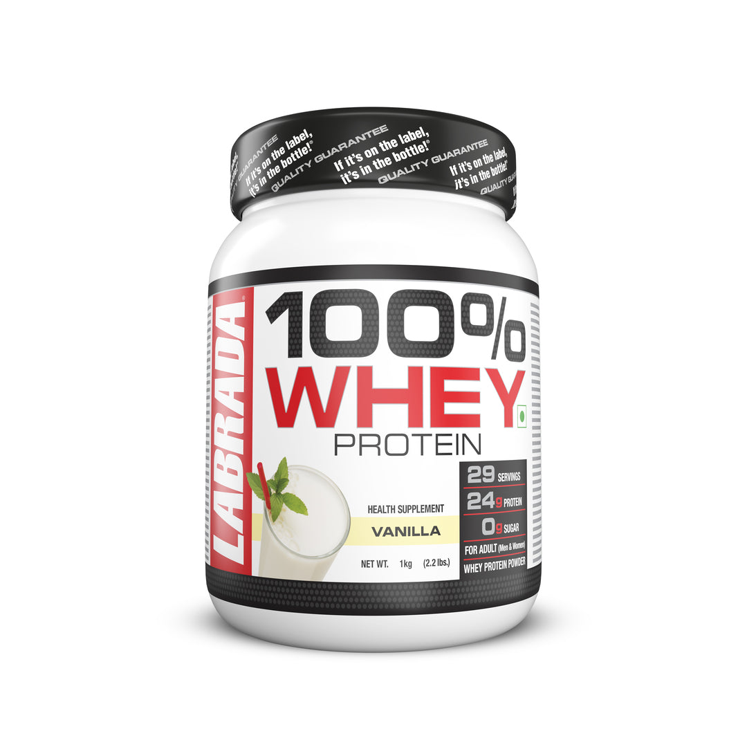 100% WHEY PROTEIN 24g Protein, 0g Sugar, Whey Protein Concentrate