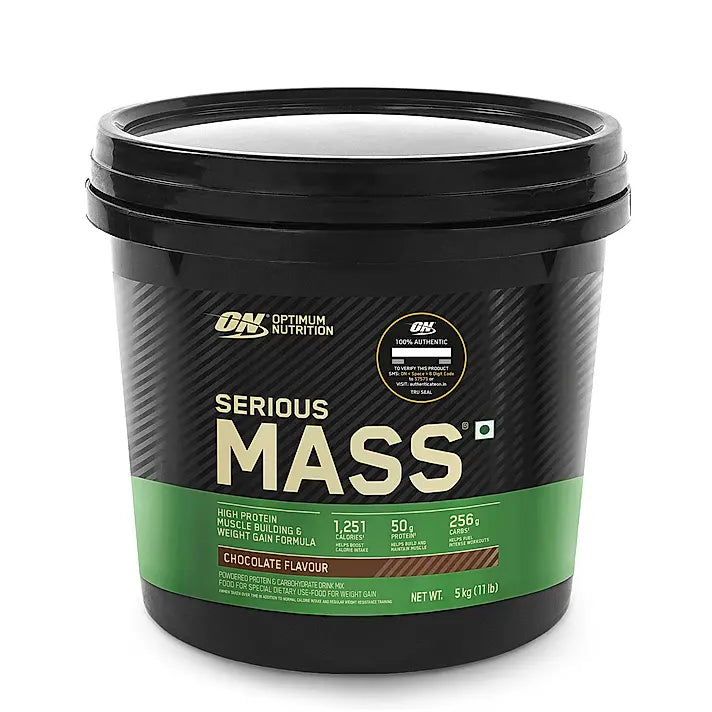 Serious Mass Weight Gainer – Chocolate flavour – 5KG