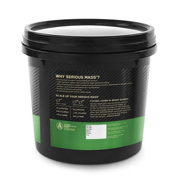 Serious Mass Weight Gainer - Chocolate flavour - 5KG - Image 9