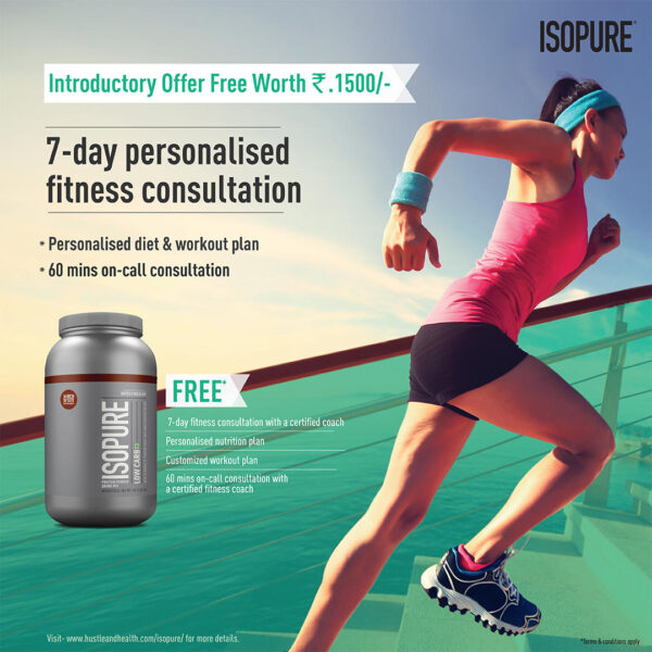 Isopure Whey Protein Isolate Powder with Vitamins for Immune Support - 2 kg (Creamy Vanilla) - Image 3