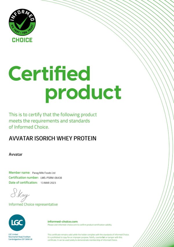 Avvatar Isorich Protein | 2 Kg | Malai Kulfi Flavour - Image 5
