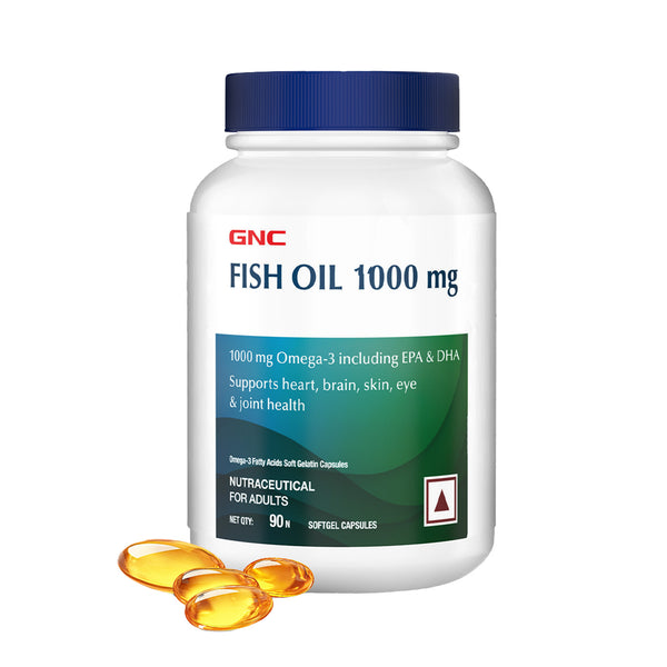 Omega 3 Capsules – 1000mg – Healthy Vision, Heart, Skin, Brain & Joints