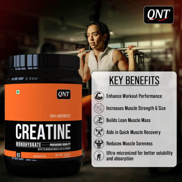 CREATINE MONOHYDRATE POWDER | 250 G - Image 3