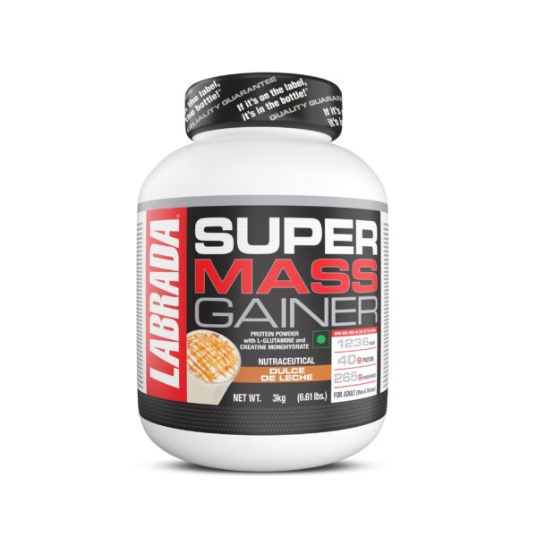 Super Mass Gainer Protein Powder with L-glutamine & Creatine Monohydrate - Image 3