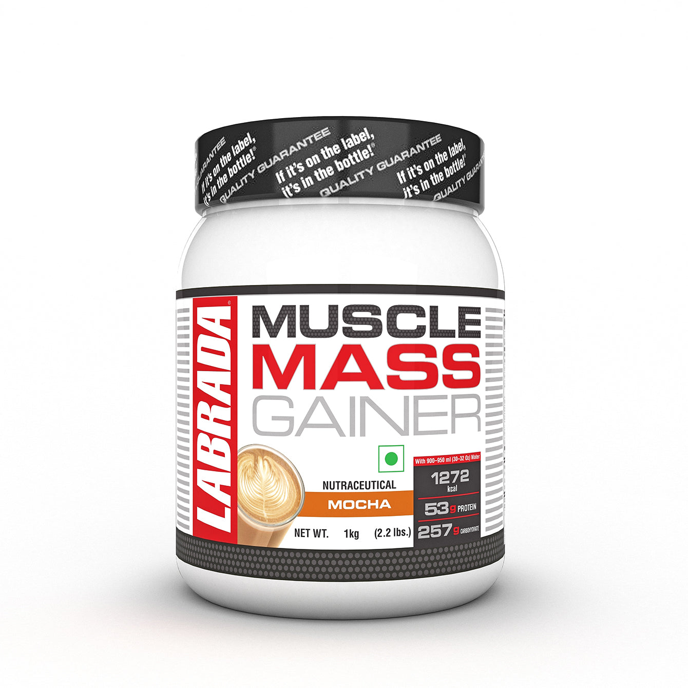 Muscle Mass Gainer Protein Powder with L-Glutamine & Creatine Monohydrate