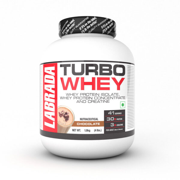 TURBO WHEY - Isolate, Concentrate, and Creatine 1.8 Kg Whey Protein Isolate, Whey Protein Concentrate and Creatine - Image 3
