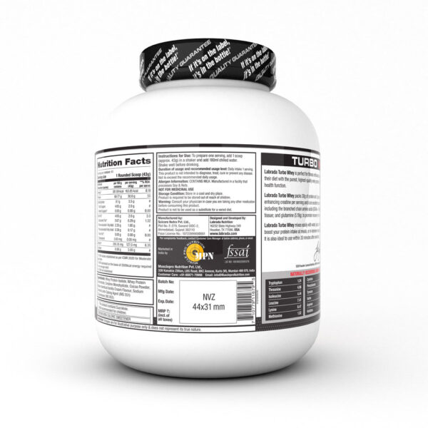 TURBO WHEY - Isolate, Concentrate, and Creatine 1.8 Kg Whey Protein Isolate, Whey Protein Concentrate and Creatine - Image 5