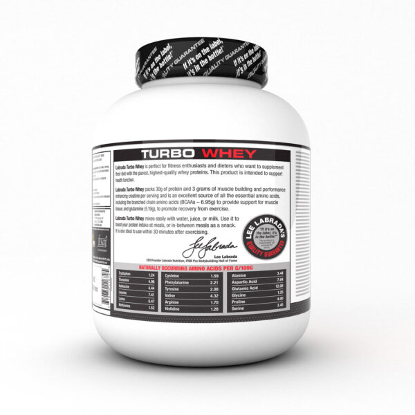 TURBO WHEY - Isolate, Concentrate, and Creatine 1.8 Kg Whey Protein Isolate, Whey Protein Concentrate and Creatine - Image 6