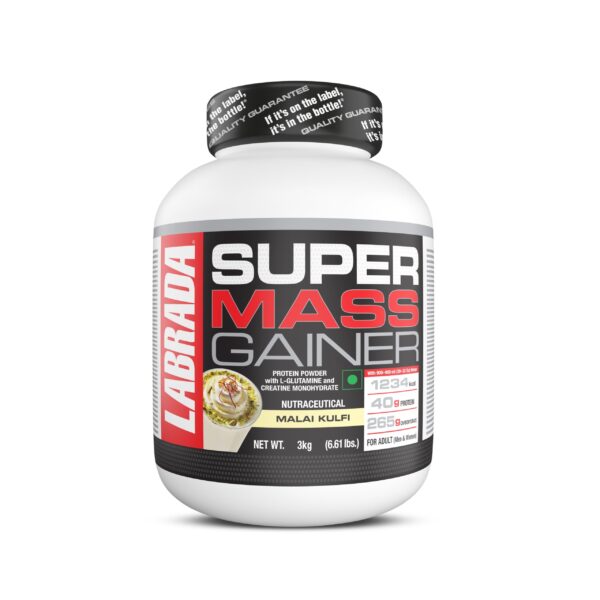 Super Mass Gainer Protein Powder with L-glutamine & Creatine Monohydrate - Image 4