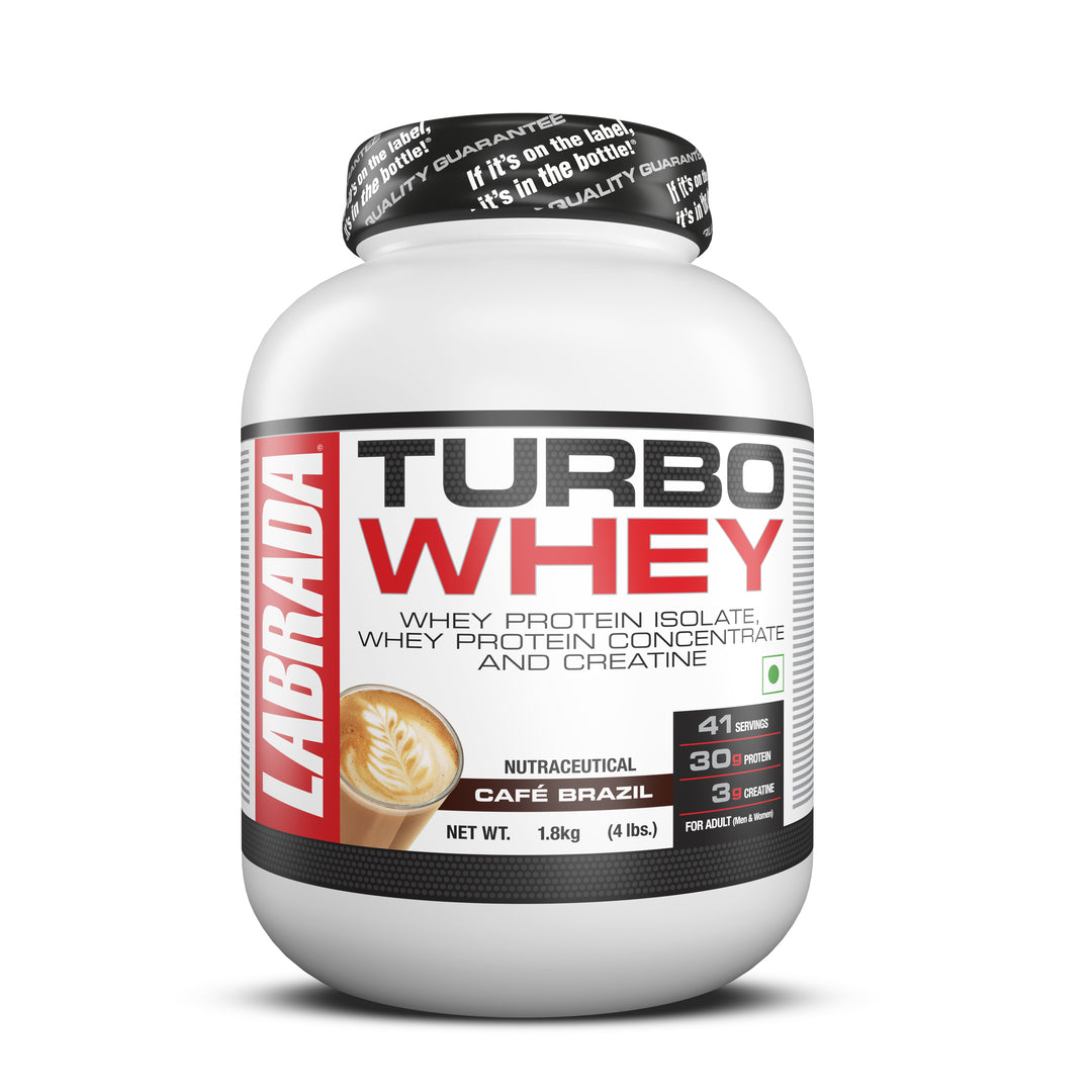 TURBO WHEY – Isolate, Concentrate, and Creatine 1.8 Kg Whey Protein Isolate, Whey Protein Concentrate and Creatine