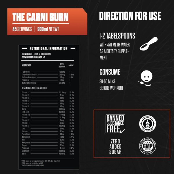 The Carni Burn L Carnitine - Image 2