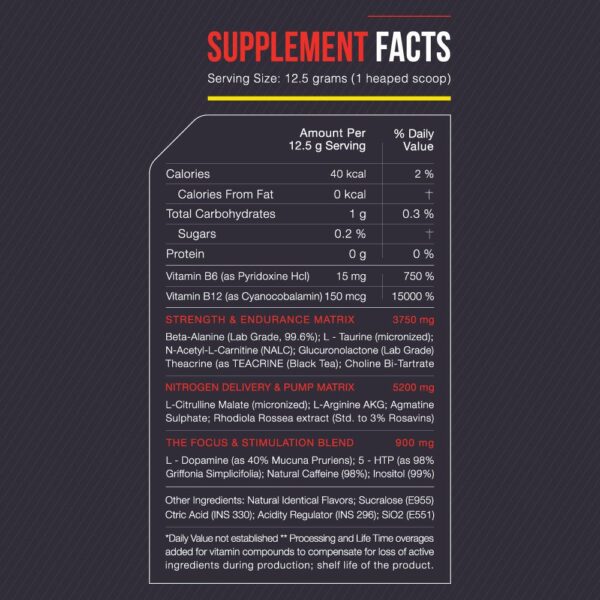 FREAKLABS JAIL BREAK | PRE WORKOUT | 375G - Image 3