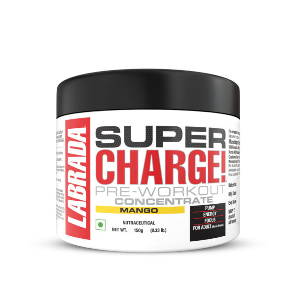 SUPER CHARGE Pre-Workout Concentrate L-Arginine, L-Citrulline Malate, Beta Alanine, Caffeine Anhydrous, Ashwagandha Extract, Zinc - Image 3