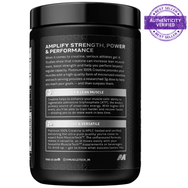 Muscletech™ Platinum 100% Glutamine Post-workout, Glutamine Supplements, Recovery - Image 2