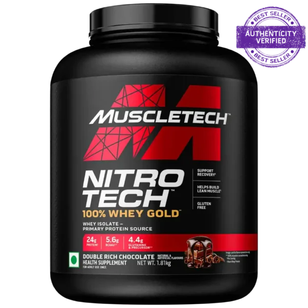 Muscletech™ Nitro-Tech™ 100% Whey Gold - Image 4