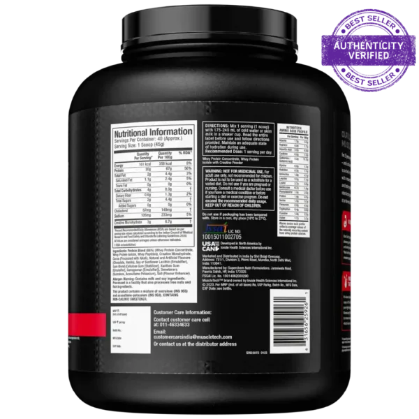 Muscletech™ Nitro-Tech™ Whey Protein - Image 3