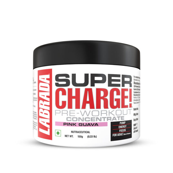 SUPER CHARGE Pre-Workout Concentrate L-Arginine, L-Citrulline Malate, Beta Alanine, Caffeine Anhydrous, Ashwagandha Extract, Zinc - Image 4