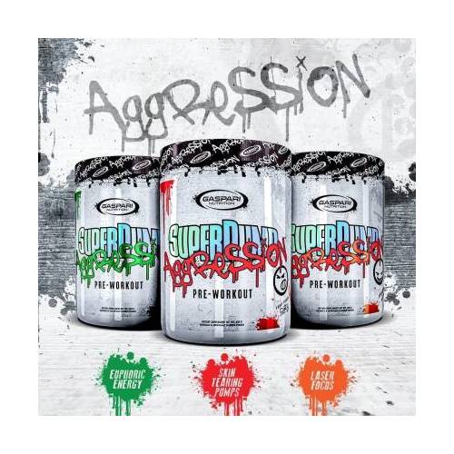 GASPARI NUTRITION SUPERPUMP AGGRESSION – NEXT-GEN PRE-WORKOUT